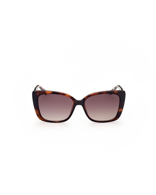 Guess Black Gu7829 52F Sunglasses Injected Squared Normal Shaded
