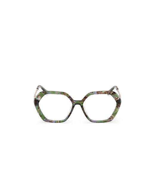Guess Black Gu50317 098 Optical Frames Acetate Geometric Normal