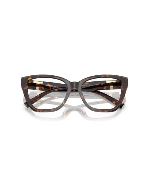Tiffany & Co Black Tf2271 8015 Optical Frames Acetate Cat Eye Normal