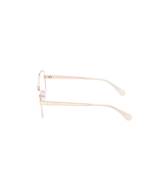 MAX&Co. Black Mo5140 025 Optical Frames Metal Round Normal