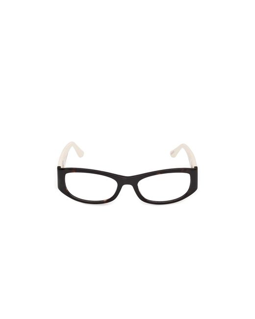 Guess Black Gu50352 052 Optical Frames Acetate Round Normal