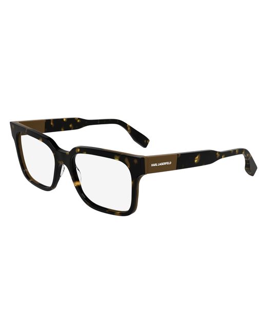 Karl Lagerfeld Black Kl6173 245 Optical Frames Acetate Squared Normal for men