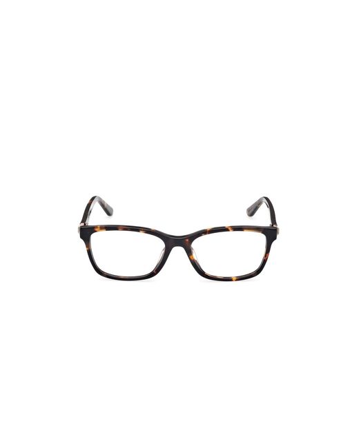 Guess Black Gu50196 052 Optical Frames Acetate Squared Normal