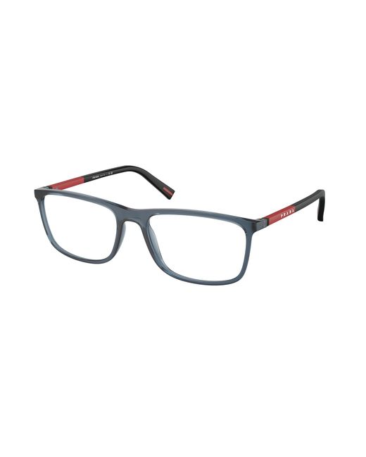 Prada Linea Rossa Black Ps 03Qv Czh1O1 Optical Frames Injected Squared Normal for men