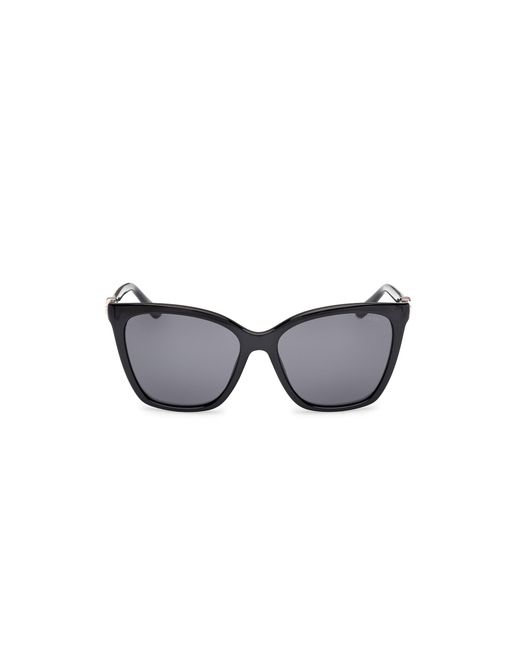 Guess Black Gu00191 01A Sunglasses Injected Smoke Squared Normal