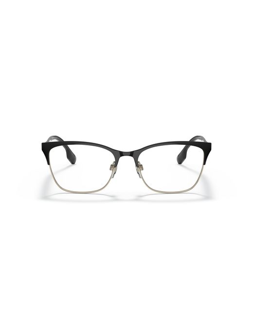 Burberry Black Be1362 Alma 1326 Optical Frames Metal Cat Eye