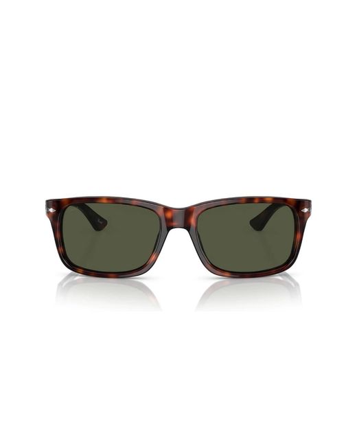 Persol Black Po3048S 24/31 Sunglasses Acetate Squared Normal for men