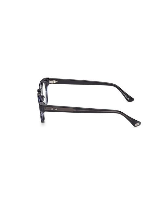 Web Black We5465 092 Optical Frames Acetate Round Normal for men