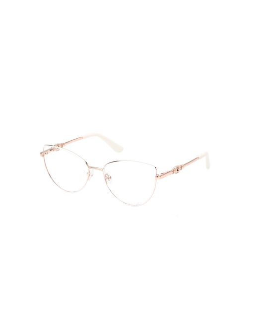 Guess Black Gu2954 024 Optical Frames Metal Cat Eye Normal