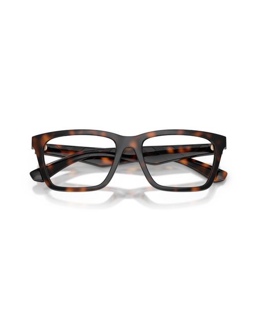 Burberry Black Be2446U 3002 Optical Frames Injected Squared Normal for men