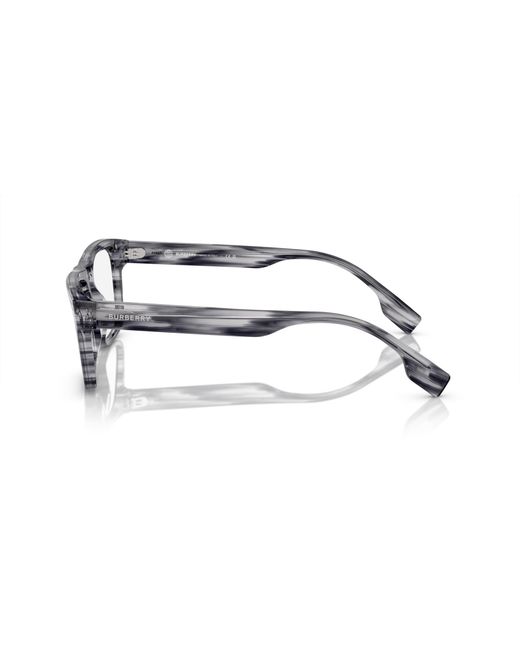 Burberry Black Be2387 4097 Optical Frames Acetate Transparent Squared Normal for men