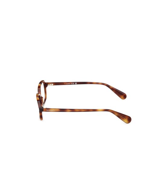 MAX&Co. Black Mo5218 052 Optical Frames Acetate Squared Normal
