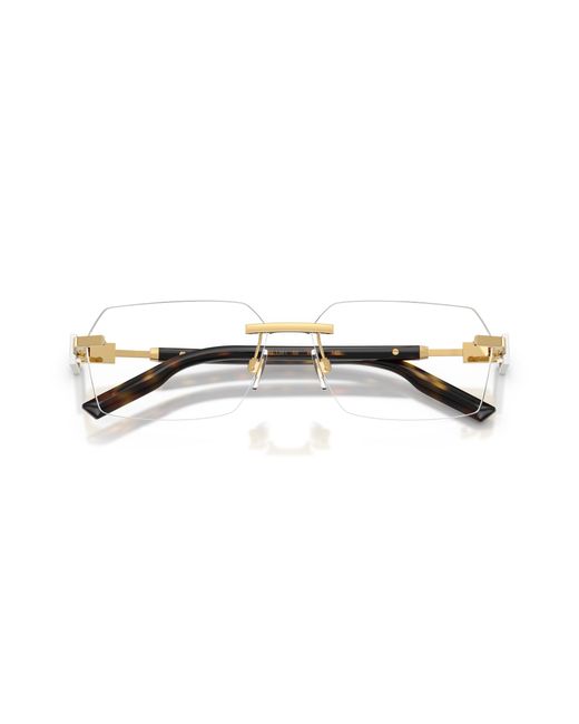Dolce & Gabbana Black Dg1361 02 Optical Frames Metal Squared Normal for men