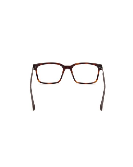 Adidas Black Or5082 052 Optical Frames Injected Squared Normal for men