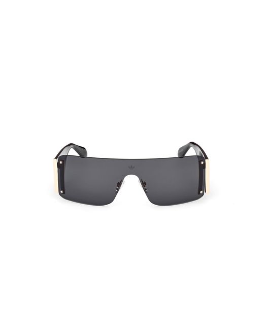 Adidas Black Or0118 01A Sunglasses Injected Smoke Mask Normal