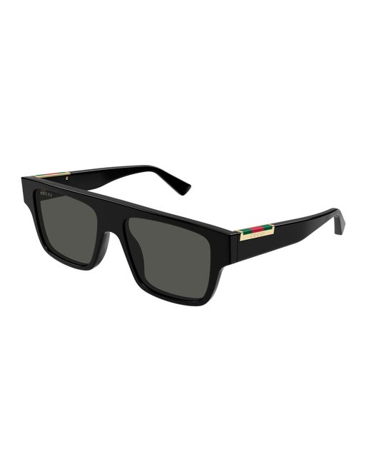 Gucci Black Gg1960S 002 Sunglasses Acetate Squared for men