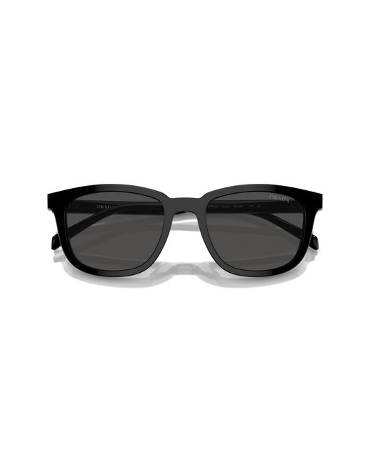 Prada Black Pr A21S 16K08Z Sunglasses Acetate Pillow Normal for men