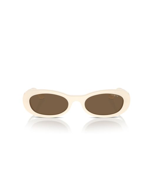 Vogue Eyewear Black Vo5582S 316773 Sunglasses Acetate Round Normal