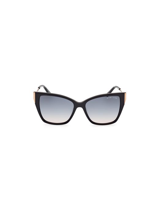 Guess Black Gm0833 01W Sunglasses Acetate Squared Normal