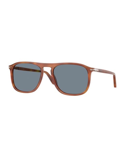 Persol Black Po3392S 96/56 Sunglasses Acetate Squared Normal