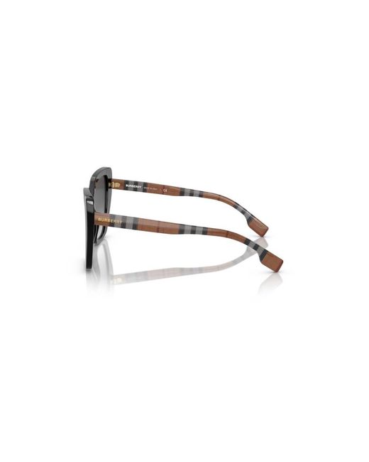 Burberry Black Be4366 40418G Sunglasses Plastic Cat Eye Nuanced
