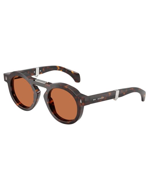 Moncler Black Me6019U Glisse 300273 Sunglasses Acetate Round Normal