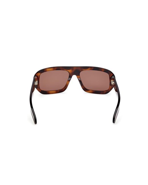 Adidas Black Or0131 52E Sunglasses Acetate Squared Normal
