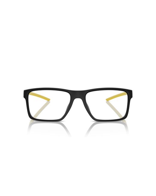 FERRARI SCUDERIA Black Fz8007U 504 Optical Frames Injected Squared Normal for men