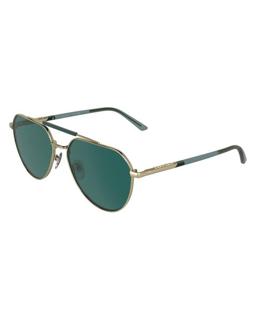 Calvin Klein Black Ck26100S 717 Sunglasses Metal Petrolium Pilot Normal
