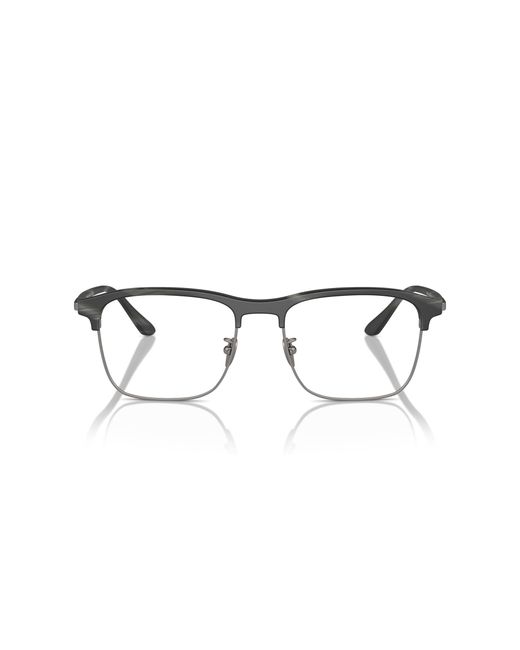 Giorgio Armani Black Ar7262 6068 Optical Frames Acetate Squared Normal for men
