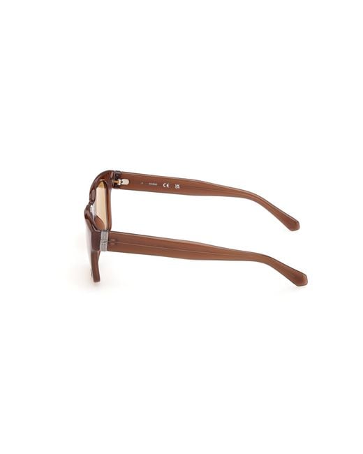 Guess Black Gu00299 50E Sunglasses Injected Squared Normal for men