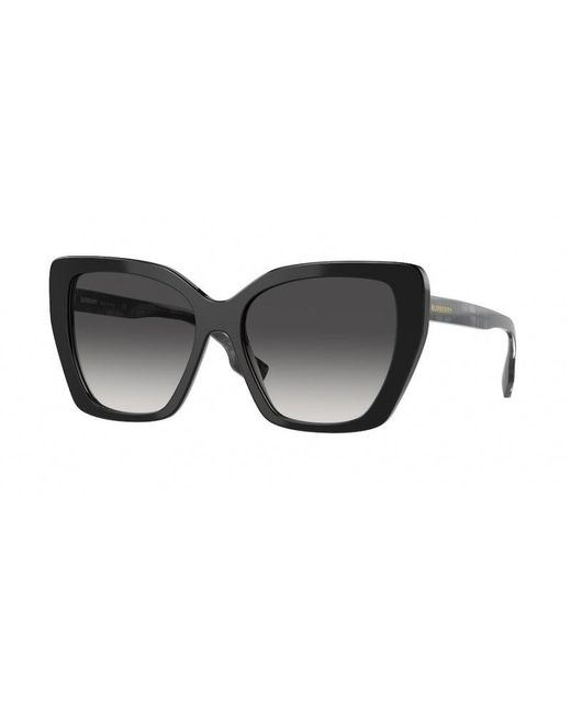 Burberry Black Be4366 Tamsin 39808G Sunglasses Plastic Cat Eye Normal Shaded