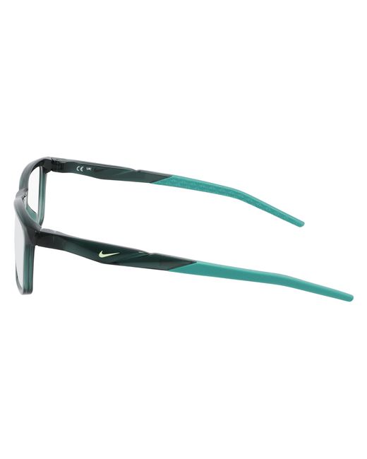 Nike Black 7057 301 Optical Frames Bio-Inject Squared Normal for men