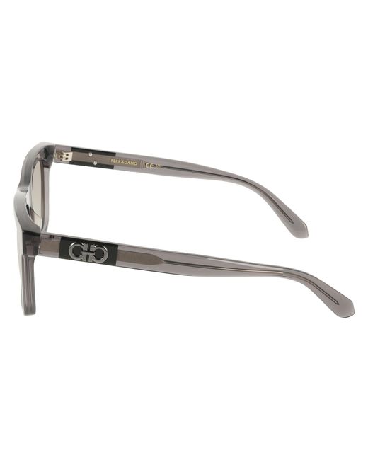 Ferragamo Black Sf2113S 020 Sunglasses Acetate Squared Normal for men