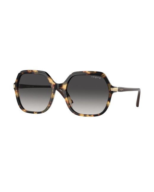 Vogue Eyewear Black Vo5561S 26058G Sunglasses Acetate Squared Normal Shaded