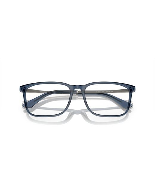 Giorgio Armani Black Ar7249 6035 Optical Frames Acetate Transparent Squared Normal for men