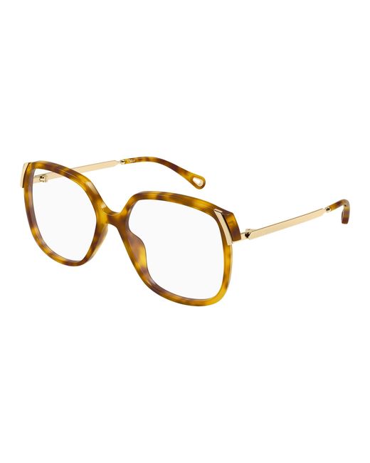 Chloé Black Ch0287O 008 Optical Frames Acetate Transparent Squared