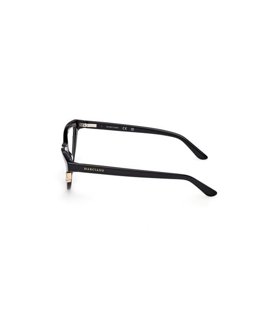 Guess Black Gm50047 001 Optical Frames Acetate Cat Eye Normal