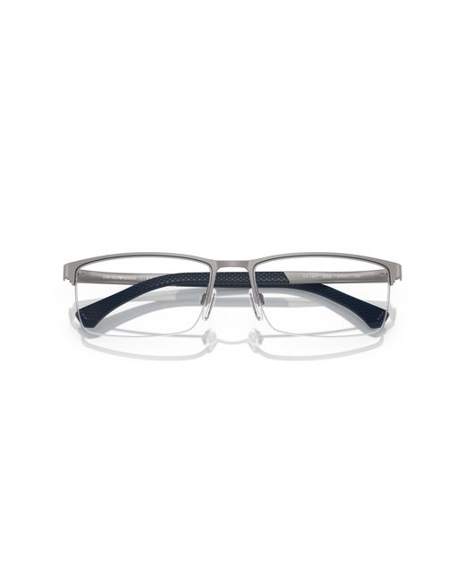 Emporio Armani Black Ea1041 3009 Optical Frames Metal Transparent Squared Normal for men