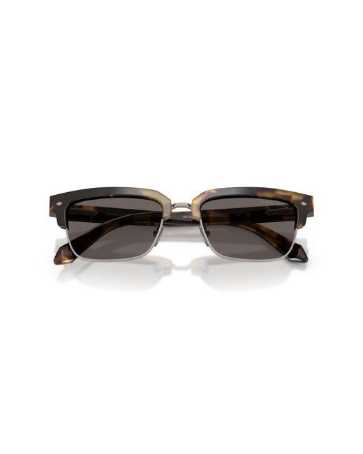 Giorgio Armani Black Ar8243 6301B1 Sunglasses Acetate Squared Normal for men
