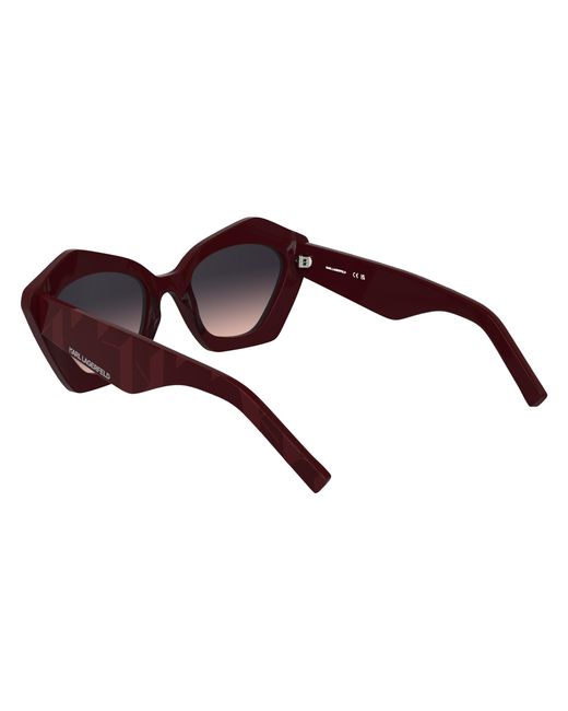 Karl Lagerfeld Black Kl6199S 601 Sunglasses Acetate Squared Normal