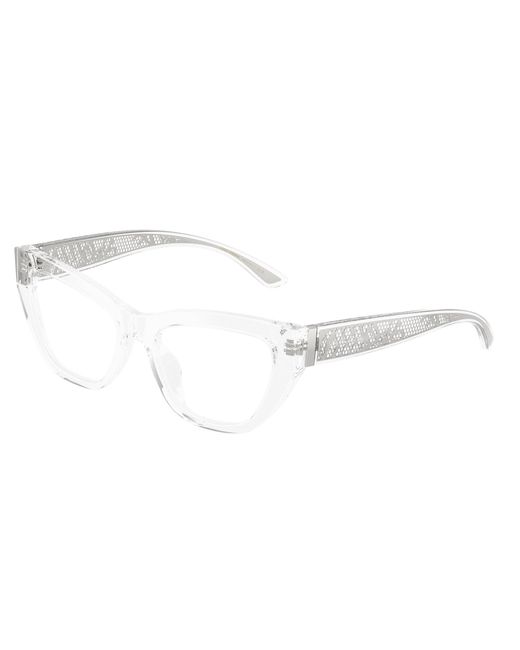 Dolce & Gabbana Black Dg3412 3133 Optical Frames Acetate Cat Eye Normal