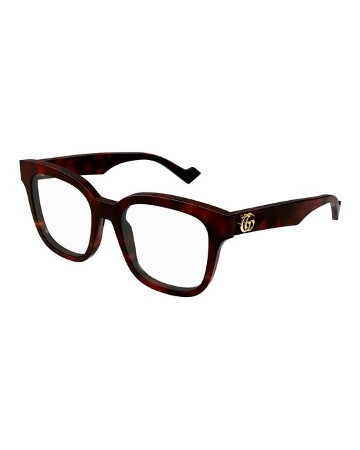 Gucci Black Gg0958O 007 Optical Frames Acetate Squared