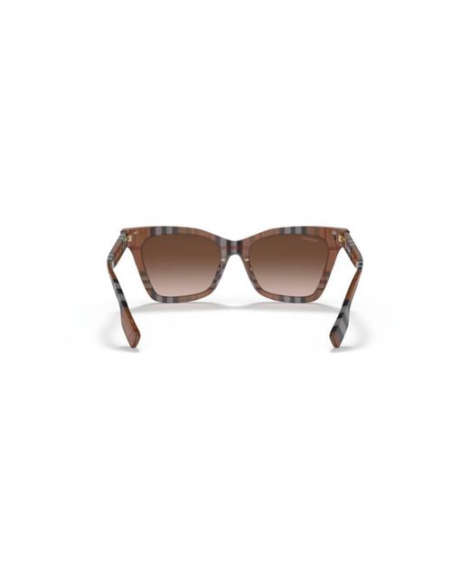 Burberry Black Be4346 396713 Sunglasses Plastic Squared Nuanced