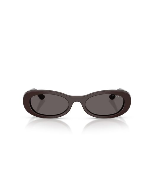 Vogue Eyewear Black Vo5582S 225287 Sunglasses Acetate Round Normal