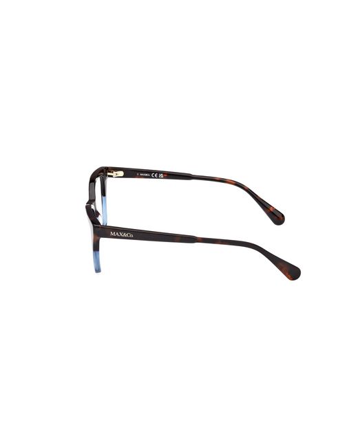 MAX&Co. Black Mo5001 005 Optical Frames Acetate Cat Eye Normal