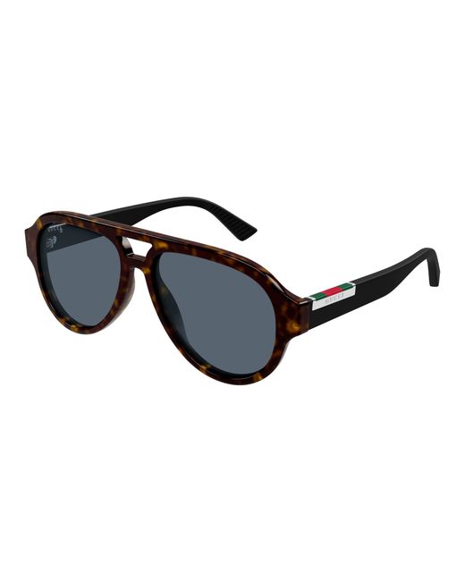 Gucci Black Gg2088S 003 Sunglasses Acetate Pilot for men