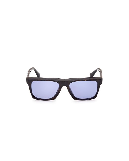 Web Black We0350 56V Sunglasses Acetate Squared Normal for men
