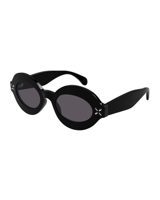Alaïa Black Aa0059S 001 Sunglasses Acetate Grigio Pantos