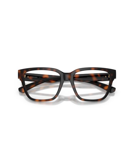 Burberry Black Be2457U 3002 Optical Frames Injected Transparent Squared Normal